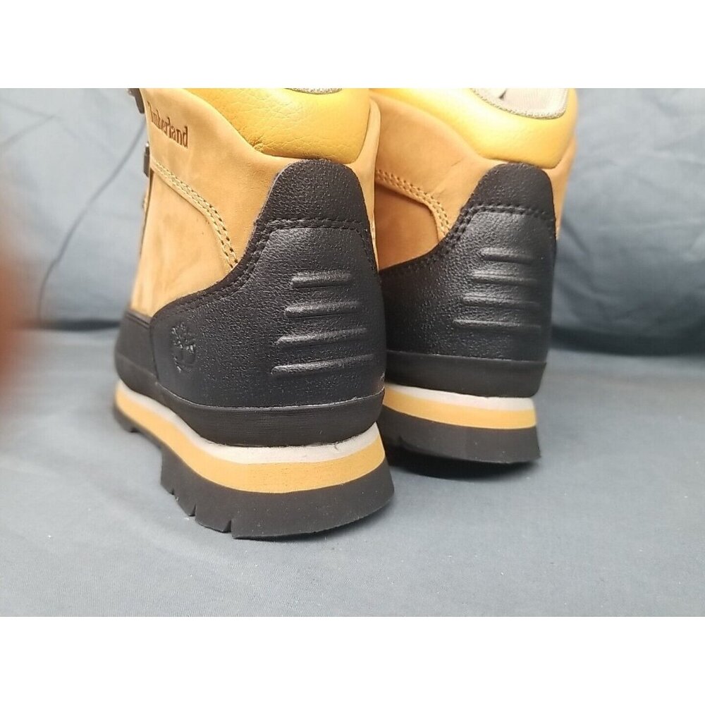 Timberland Boys Euro Hiker Shell Toe Boot Waterproof Wheat Size 5.5 NEW IN BOX! - Picture 9 of 13